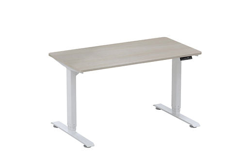 Desk with electric height adjustment