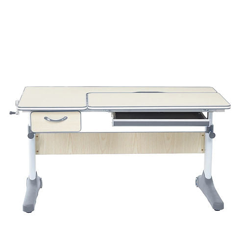 Imparare Gray - adjustable children's desk with a drawer