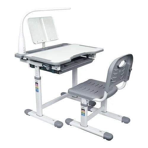 Cubby Vanda Blue Adjustable desk and chair set